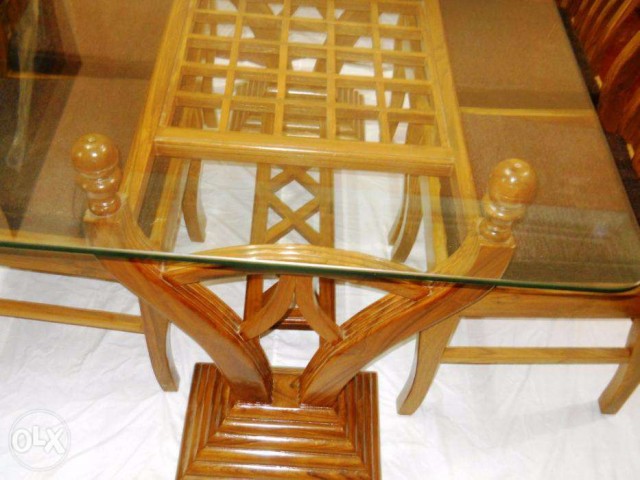 Segun wooden dinning, 6 chair